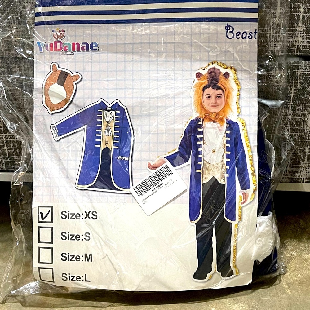 Boys Beast costume
